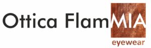 Logo ottica flammia con testo