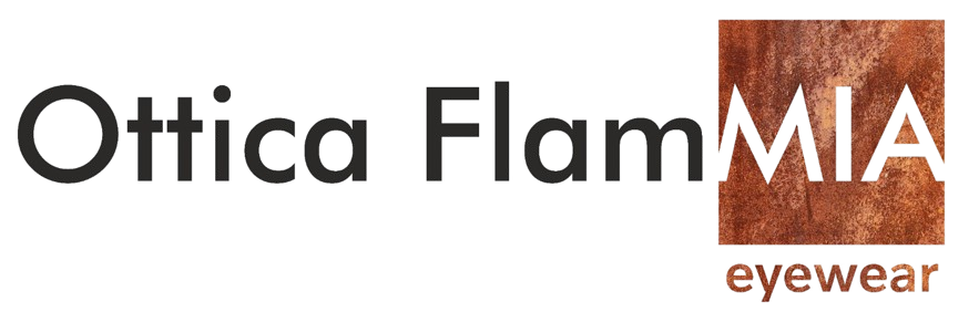 Logo ottica flammia con testo png